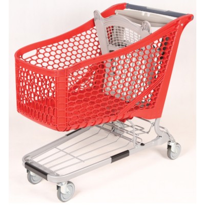 Plastic shopping cart 180 Ltr. 